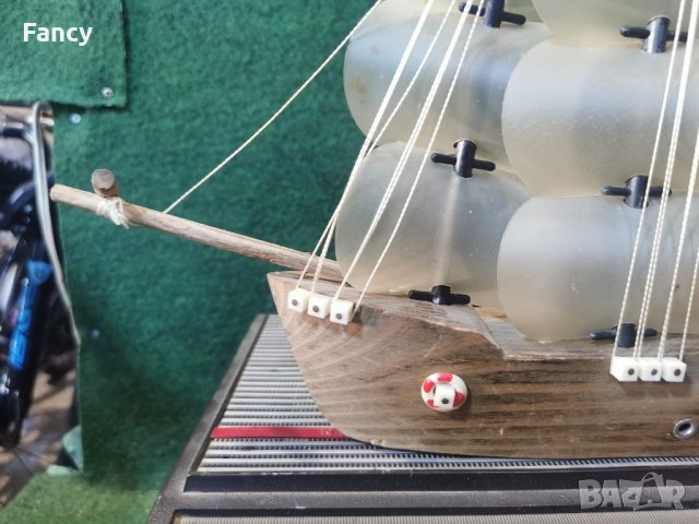 Дървена нощна лампа кораб , снимка 6 - Антикварни и старинни предмети - 44034725