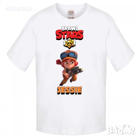 Детска тениска Jessie 2 Brawl Stars, снимка 2 - Детски тениски и потници - 32920906