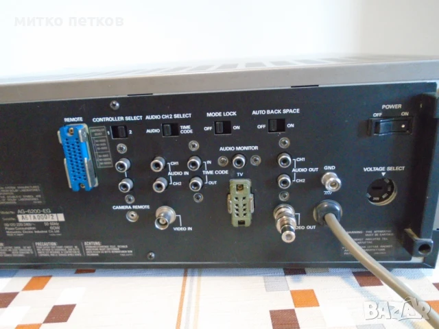 Panasonic ag-6200, снимка 9 - Плейъри, домашно кино, прожектори - 51389953