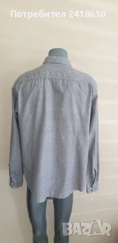 Hugo Boss Rikki Slim Fit Cotton Bamboo Mens Size XL  ОРИГИНАЛ! Мъжка Риза!, снимка 4 - Ризи - 50168662