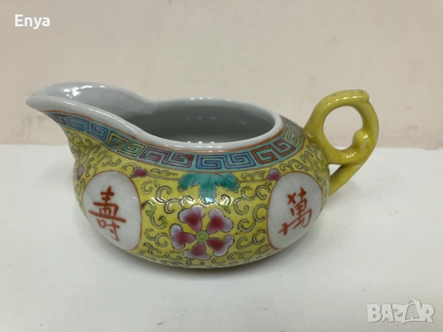 Сервиз за чай, порцеланов, китайски, оригинален - 17 части - НОВ!, снимка 7 - Антикварни и старинни предмети - 53476733