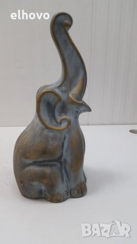 Керамично слонче, снимка 3 - Колекции - 26901098