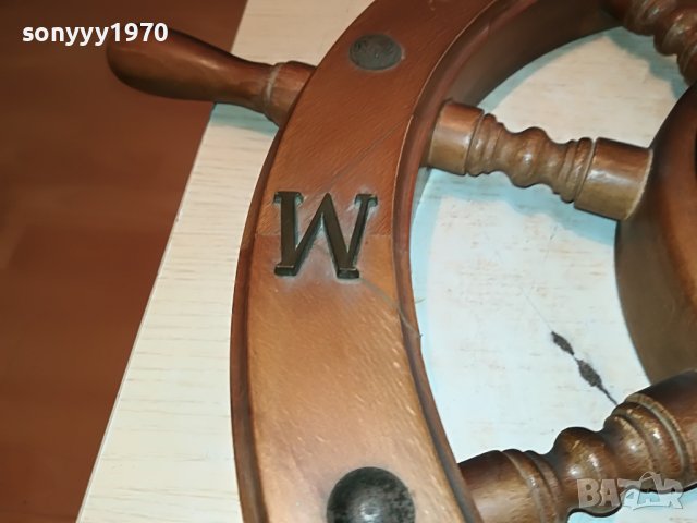 РУЛ-ГОЛЯМ РУЛ 62СМ-SCHOLER-SWISS MADE 2105221911, снимка 9 - Антикварни и старинни предмети - 36834025