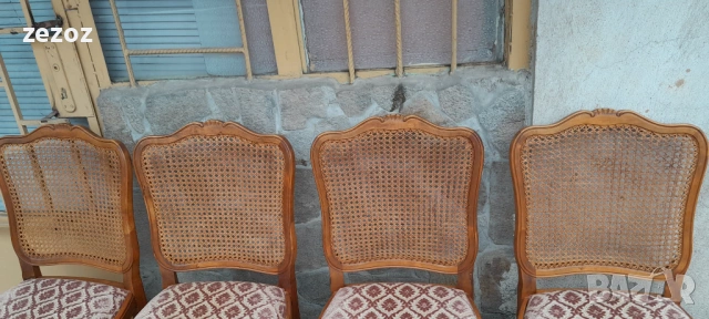 Столове барок-4бр.№048, снимка 6 - Столове - 53353421