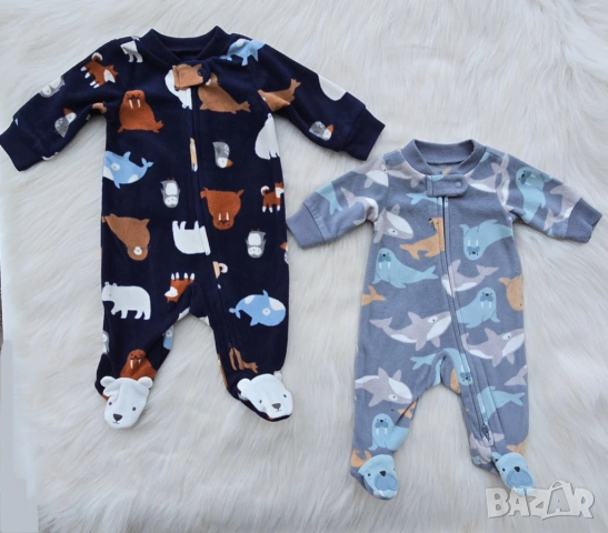 Бебешки ромпъри за недоносено бебе Carter's, снимка 7 - Бебешки гащеризони - 53464648