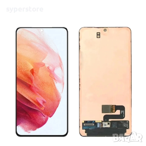 LCD Дисплей с тъчскрийн за Samsung S21 5G 2021 SS000565, SM-G991, original, без рамка, комплект