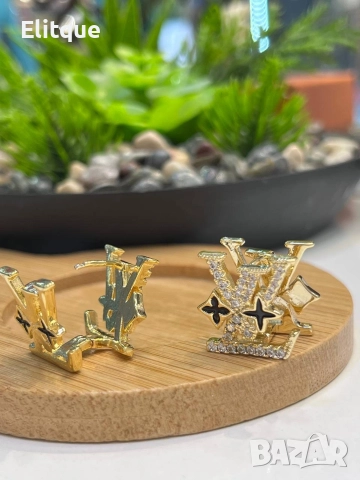 обеци от висококачествена стомана ysl saint laurent , снимка 4 - Обеци - 52907642