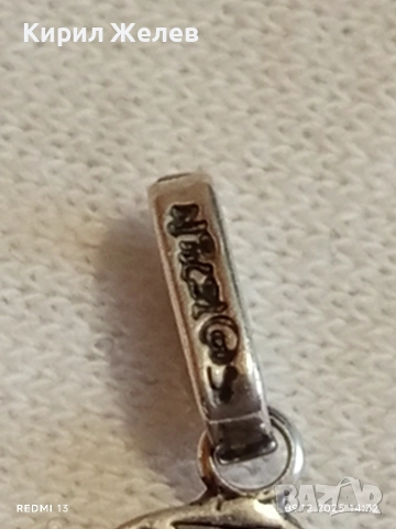 Сребърна висулка ХАМСА или РЪКАТА на ФАТИМА мощен амулет за късмет 28046, снимка 7 - Колиета, медальони, синджири - 52707738