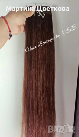 Европейска естествена коса , снимка 6 - Аксесоари за коса - 53039395