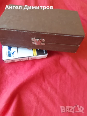 СССР 6 лъжици посребрени с кутия , снимка 2 - Антикварни и старинни предмети - 50537515