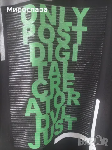 Мъжка тениска черна нова , снимка 2 - Тениски - 47511979