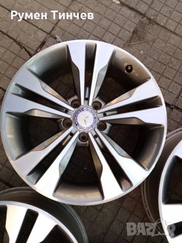 Оригинални алуминиеви джанти за МЕРЦЕДЕС 18ки., снимка 3 - Гуми и джанти - 28532722