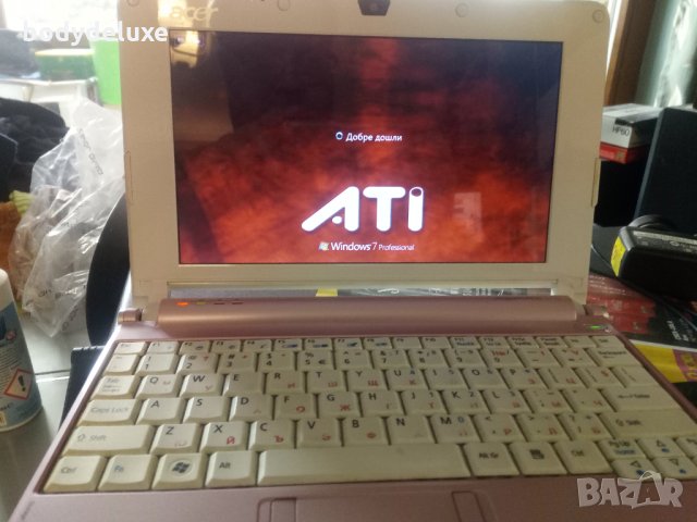 Acer Aspire One ZG5 малък лаптоп, снимка 1 - Лаптопи за дома - 28576037