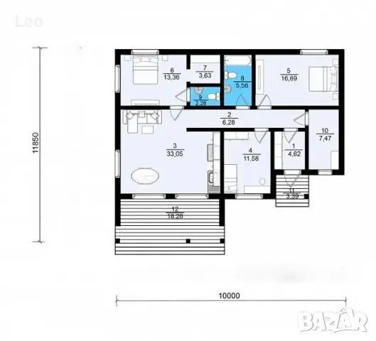 Проекти на рамкови къщи., снимка 4 - Ремонти на къщи - 49755572