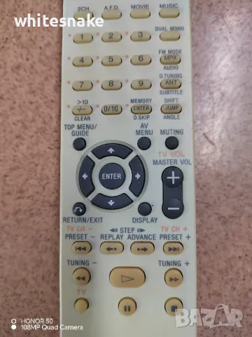 SONY RM-AAU002 , Дистанционно за аудио системи , снимка 3 - Аудиосистеми - 48544254