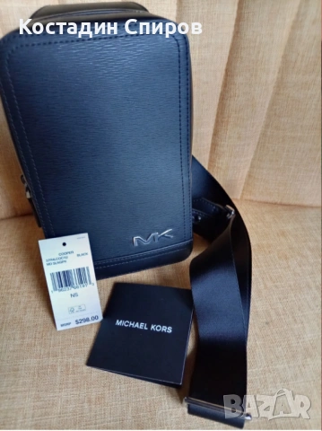 мъжка чанта през рамо MICHAEL KORS , снимка 4 - Чанти - 53562930