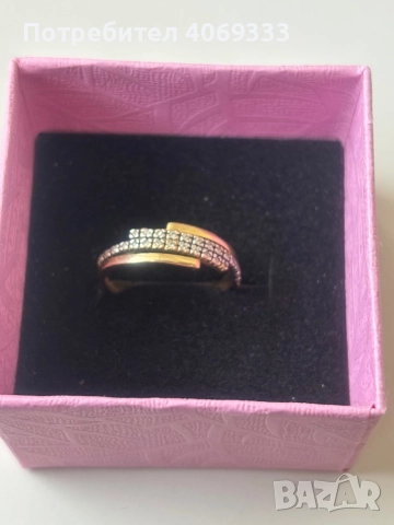 Златен пръстен 14к 2.53гр 55р-р 
