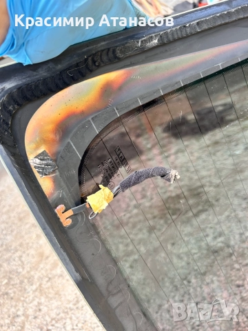 Стъкло задно пета врата за Фиат гранде пунто 2006-2011г, снимка 5 - Части - 51790879