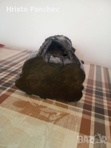 оригинална абаносива статуетка от абанос, произход Камерун, снимка 5 - Колекции - 52719023