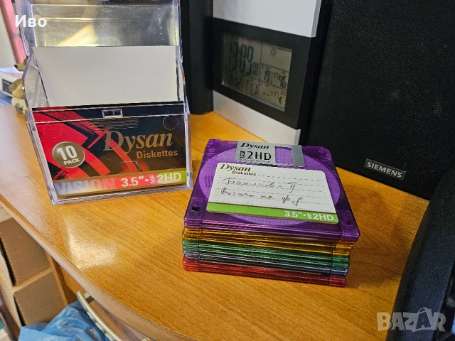 11бр дискети Dysan 3.5-inch floppy disks. Всички за 10лв + кутията., снимка 7 - Друга електроника - 52624143