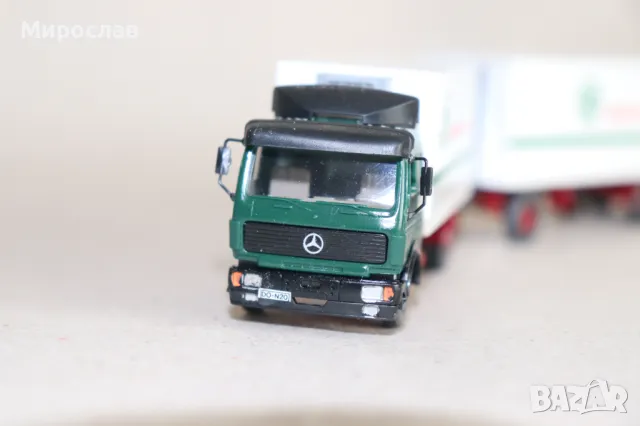WIKING 1:87 H0 MERCEDES BENZ КАМИОН TIR МОДЕЛ КОЛИЧКА, снимка 5 - Колекции - 49651060