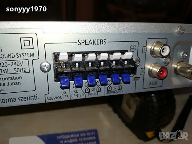 panasonic sa-xh50 dvd receiver-germany 0507212000, снимка 9 - Ресийвъри, усилватели, смесителни пултове - 33432696