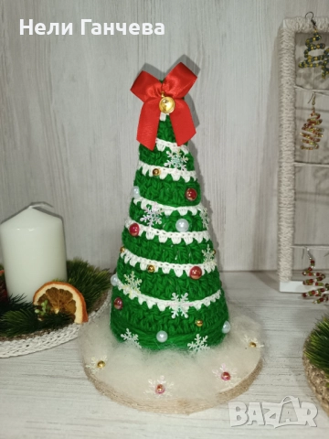 Ръчно изработена коледна декорация, снимка 2 - Други - 52829806