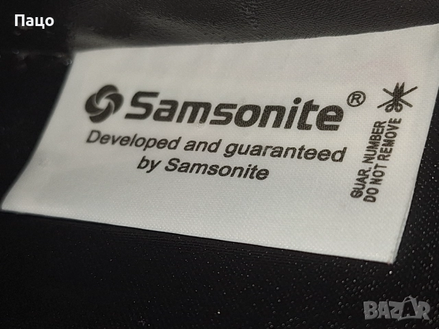 SAMSONITE Бизнес Чанта черна, снимка 4 - Чанти - 52676117