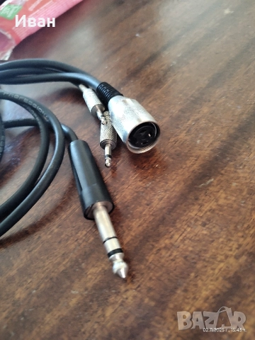 profesional low noise cable кабел за микрофон , снимка 5 - Микрофони - 52367453