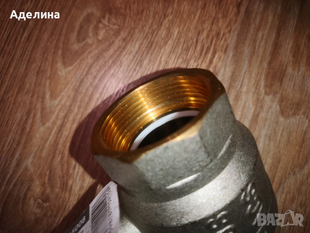 Сферичен спирателен кран 11/2 цола, снимка 4 - ВИК - 52345274