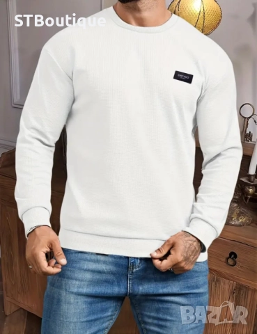 🧥 Стилна мъжка блуза с дълъг ръкав –💥 НОВ МОДЕЛ 2025!💥, снимка 5 - Блузи - 52227395