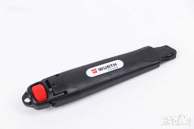 Макетен нож черен 18мм - WURTH, снимка 5 - Други инструменти - 43182875