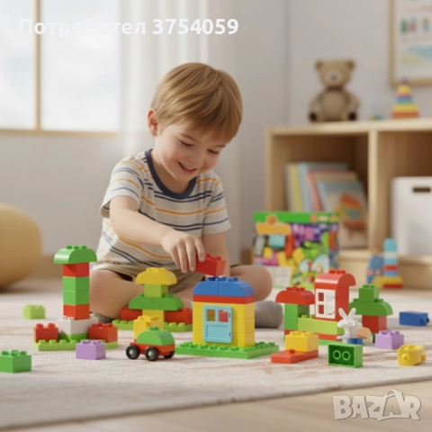 Детски конструктор Blocks 72 части, снимка 5 - Конструктори - 52358320