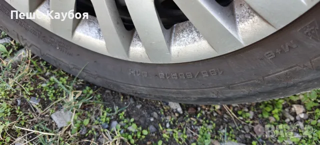 Железни джанти с Тасове и Гуми VW Caddy 5x112, снимка 7 - Гуми и джанти - 47518900