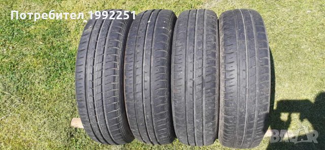 4бр. летни гуми DUNLOP SPSport 165/70R14 DOT 3113. 5 и 6мм. дълбочина на шарката. Цената е за 4бр, снимка 6 - Гуми и джанти - 28610435