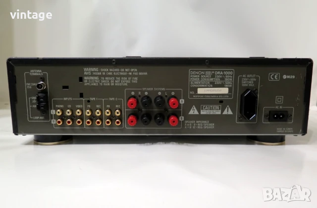 Denon DRA-1000, снимка 7 - Ресийвъри, усилватели, смесителни пултове - 51192842