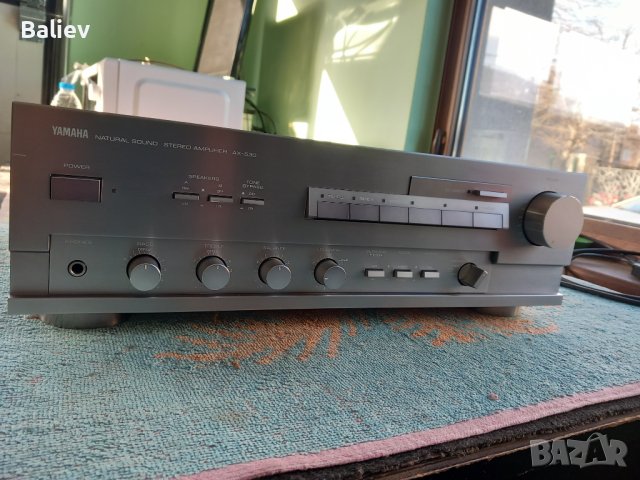 YAMAHA AX-530 STEREO AMPLIFIER , снимка 3 - Ресийвъри, усилватели, смесителни пултове - 44050893