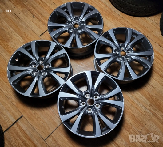 Mazda 18" 5х114,3 оригинални джанти Мазда, снимка 3 - Гуми и джанти - 53237251