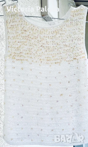 Красив потник с пайетки, снимка 12 - Корсети, бюстиета, топове - 50650389