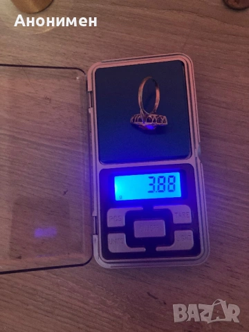 Руски пръстен с красив камък, снимка 5 - Пръстени - 53437209