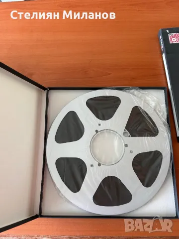 Нова лента BASF EMTEC  468 studio Master Analougue  1/4” 2400 ft on 10.5”върху метална ролка! , снимка 9 - Други - 50162591