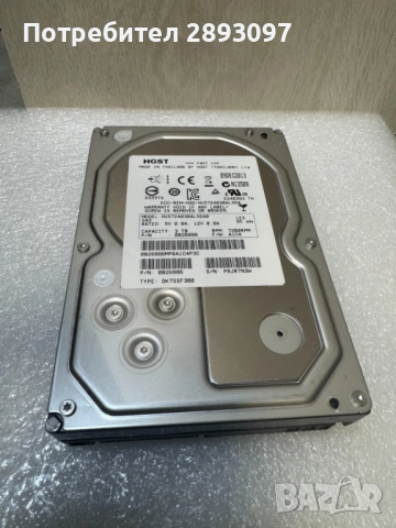 твърд диск Hitachi 3TB HDD
