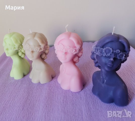 Flower Girls Ароматни свещи , снимка 17 - Ръчно изработени сувенири - 39147171