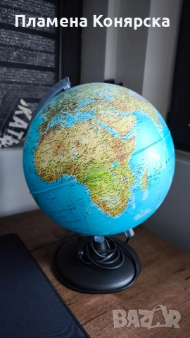 Светещ глобус, снимка 2 - Ученически пособия, канцеларски материали - 53584429