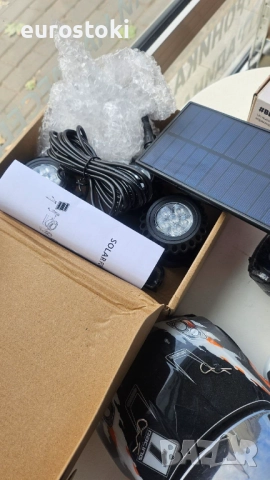 WisHomee Соларни лампи за открито. Потопяеми RGB LED фонтани. Пейзажна лампа от здрач до зори , снимка 8 - Лед осветление - 52296829