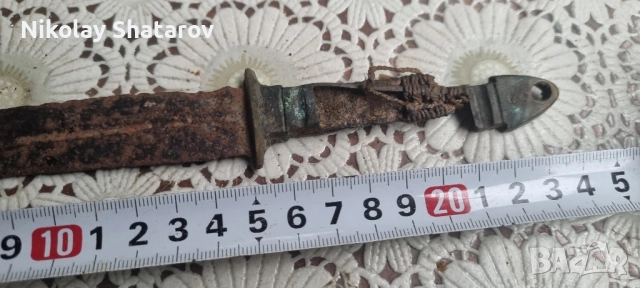 Стара кама, снимка 3 - Антикварни и старинни предмети - 51775025