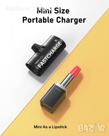 Нова малка външна батерия Преносимо зарядно устройство Power Bank, снимка 2 - Аксесоари за Apple - 39909727
