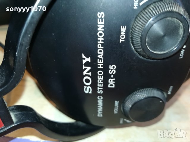 SONY DR-S5 HIFI HEADPHONES-ВНОС SWISS 2012211222, снимка 5 - Слушалки и портативни колонки - 35196650