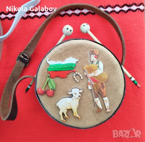 декоративен тъпан/барабан, снимка 2 - Декорация за дома - 50567937