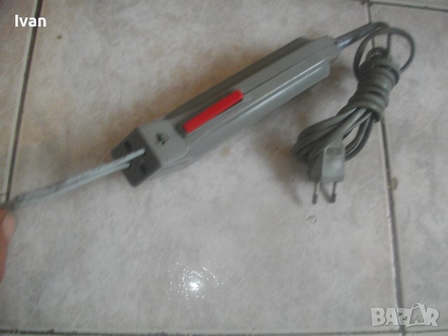 Ел. Лепачка За Пластмаси-Немска-Старо Качество 1978г-Човка 105мм Двойна-ENGEL-LOTER-Отличен-60 Вата, снимка 6 - Други инструменти - 43526348